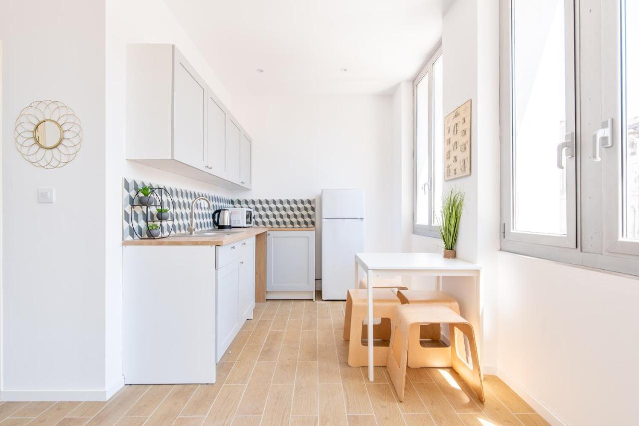 Le Cosy Blancarde -Appartement 1 Chambre 4 Pers- Clim Parking Marselha Exterior foto